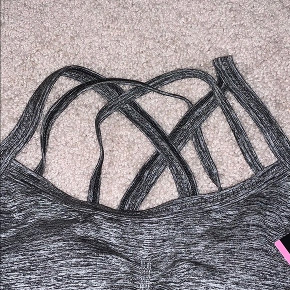 NWT VICTORIA’S SECRET Marled Racerback Sports Bra - Picture 2 of 12